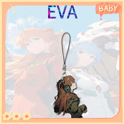 Evangelion Asuka Keychain
