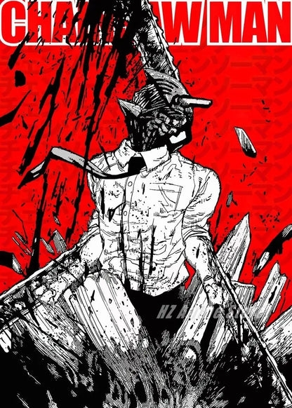 Chainsaw Man Denji Canvas Print