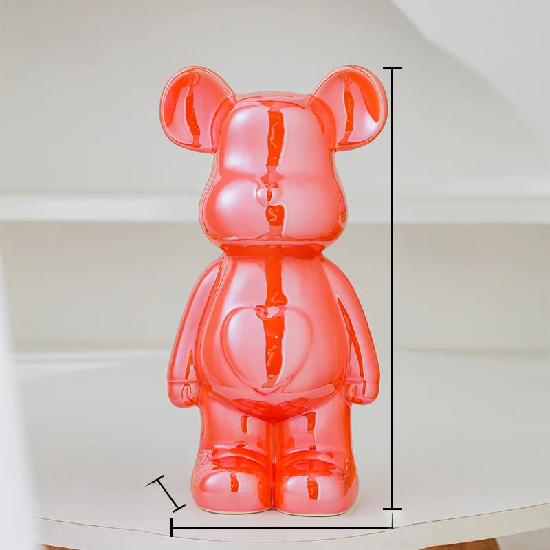 Bearbrick Teddy Bear Ceramic Statue