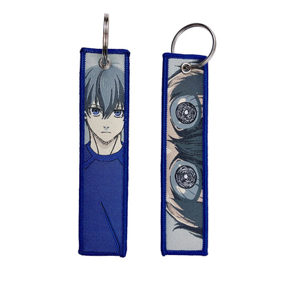 Anime Lock Embroidery Keychain