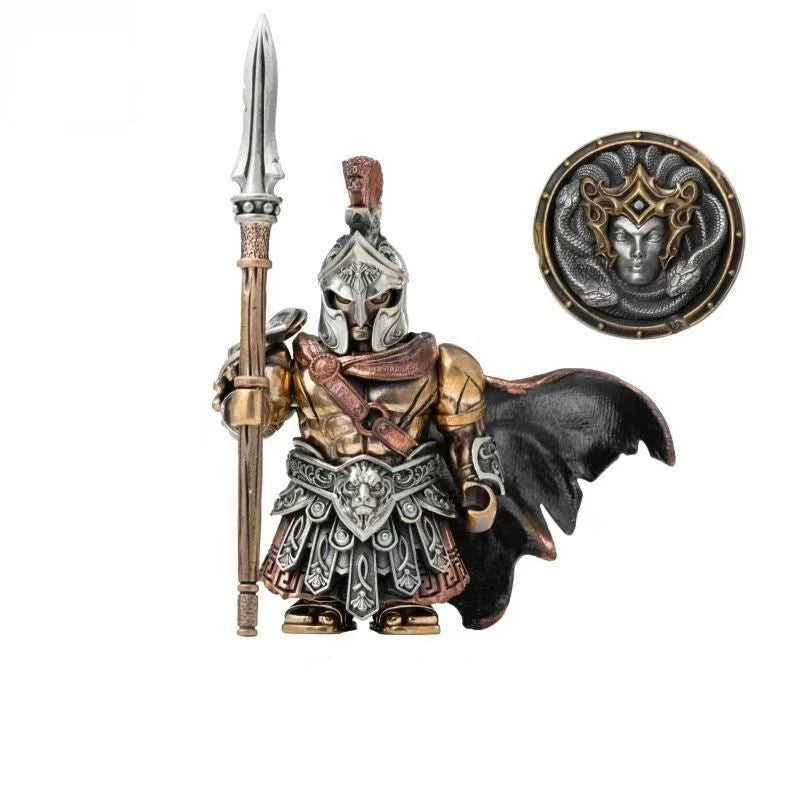Original Logo 2026 Strong Magnetic Detachable Assembly Spartan Warrior Figure Collectible Desktop Ornament Office Decoration
