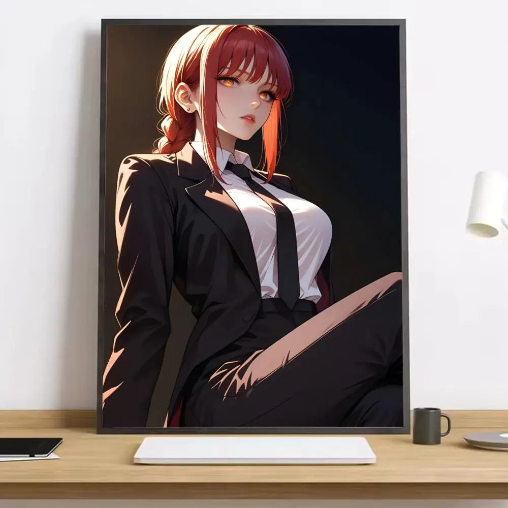 Chainsaw Man Makima Canvas Poster