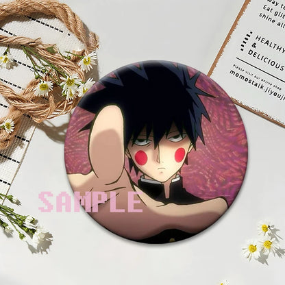 Mob Psycho 100 Shigeo Kageyama Button Pin