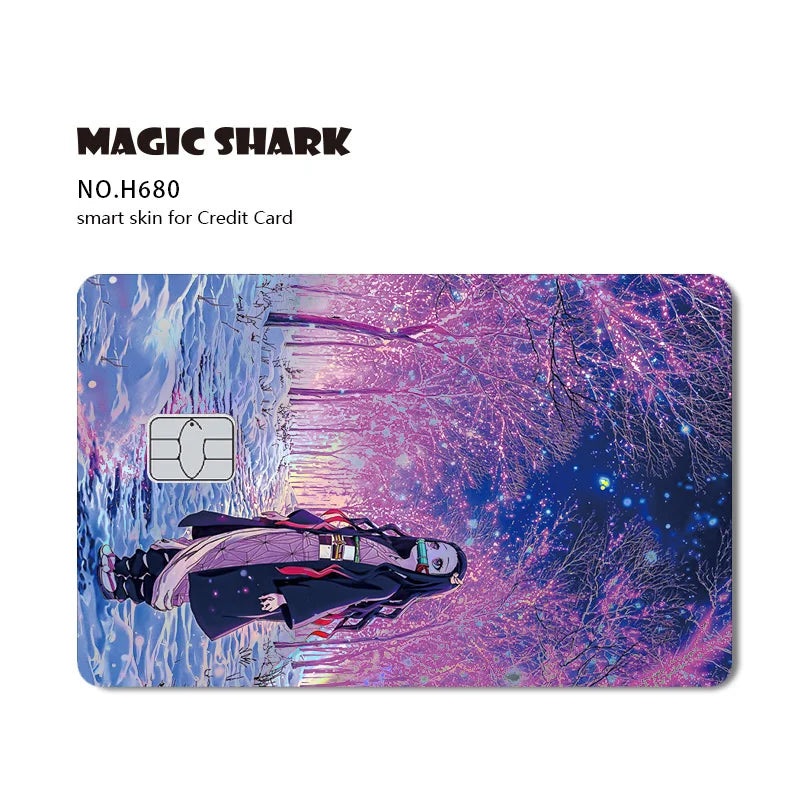 Demon Slayer Shinny Holographic Card Skin