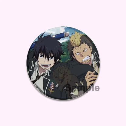 Blue Exorcist Okumura Rin Brooch Pins