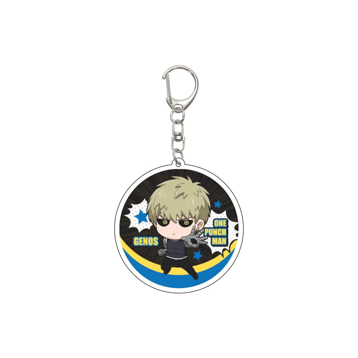 One Punch Man Saitama Keychain
