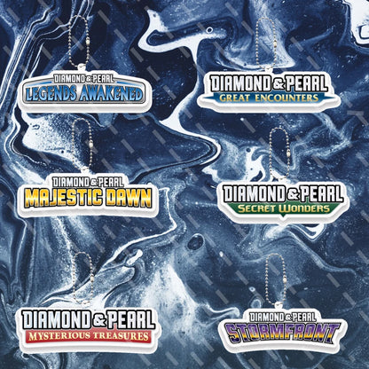 6pcs Anime Cartoon Pocket Monsters Small Card Logo Acrylic Keychain Fashion Peripheral Accessory Pendant Charm Keyring Gifts Toy