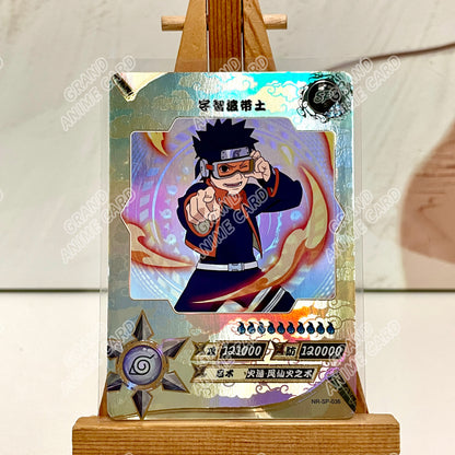 Kayou Genuine Anime Naruto Card SP Full Series No.001-040 Gaara Uzumaki Naruto Namikaze Minato Rare Collection Card Toy Gift