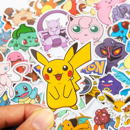 Pokemon Pikachu Waterproof Stickers