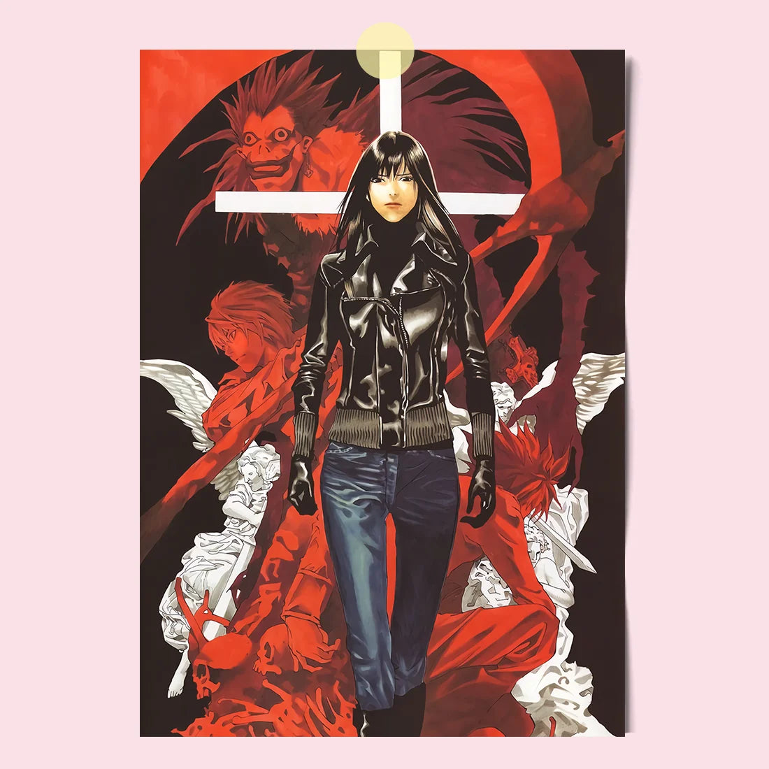 Death Note Light Yagami Canvas Poster
