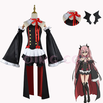 Seraph of the End Krul Tepes Cosplay Costume
