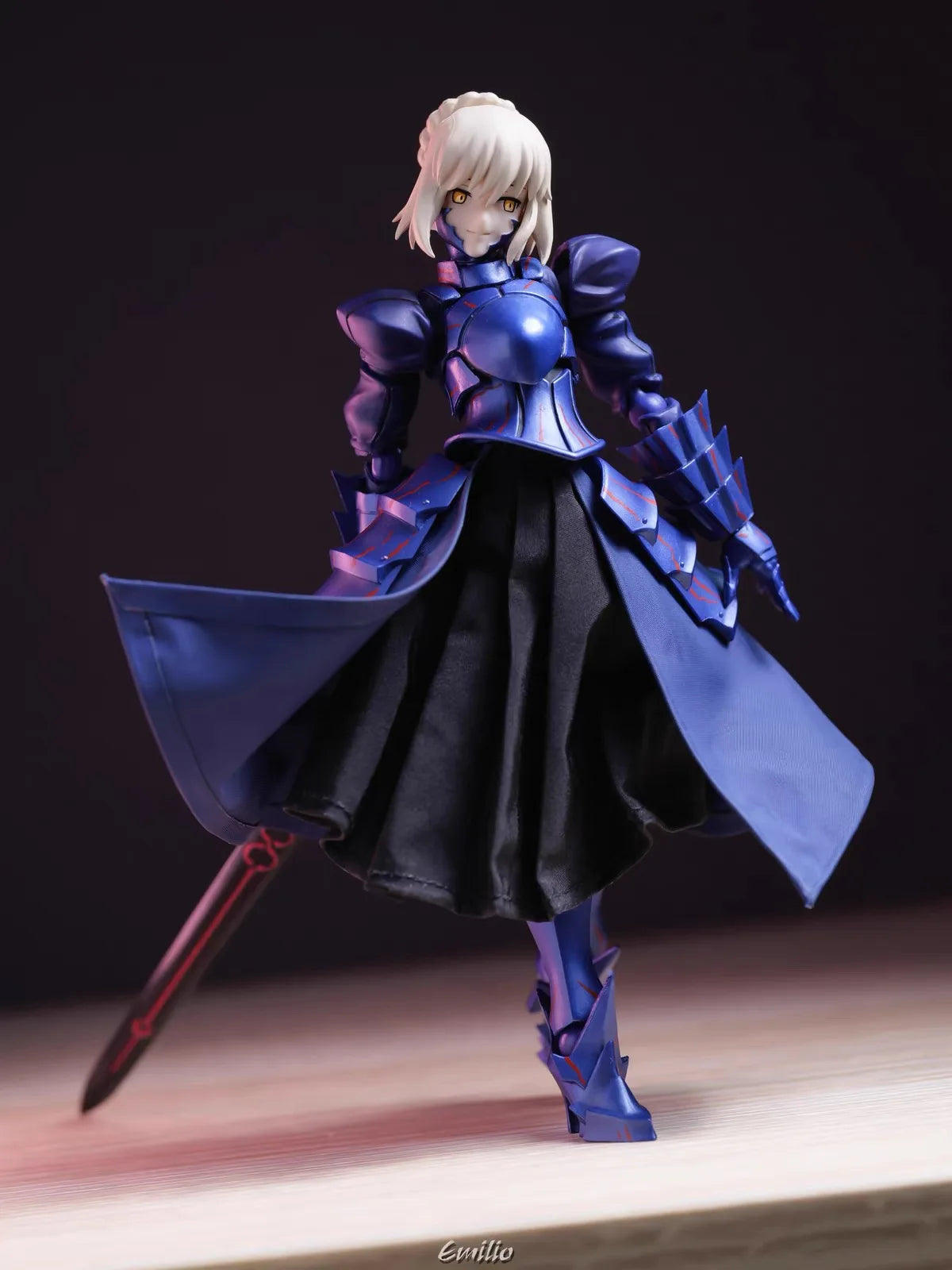 Figma Fate/Stay Night Black Saber Altria Cloth Skirt
