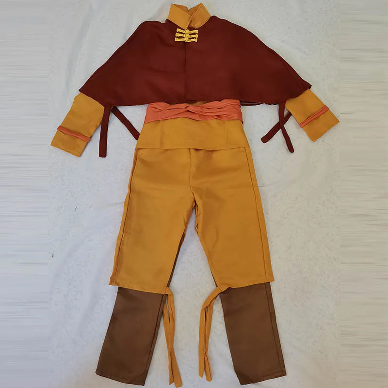 Avatar The Last Airbender Aang Cosplay Costume