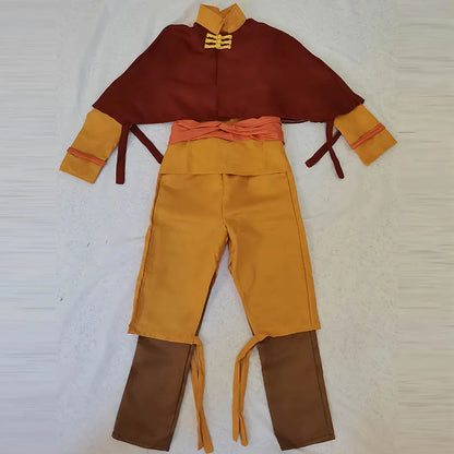 Avatar The Last Airbender Aang Cosplay Costume