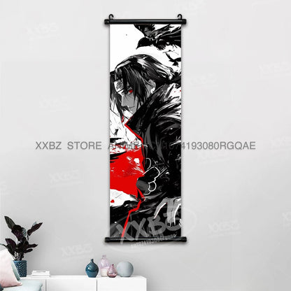 Naruto Hyuga Hinata Canvas Scroll
