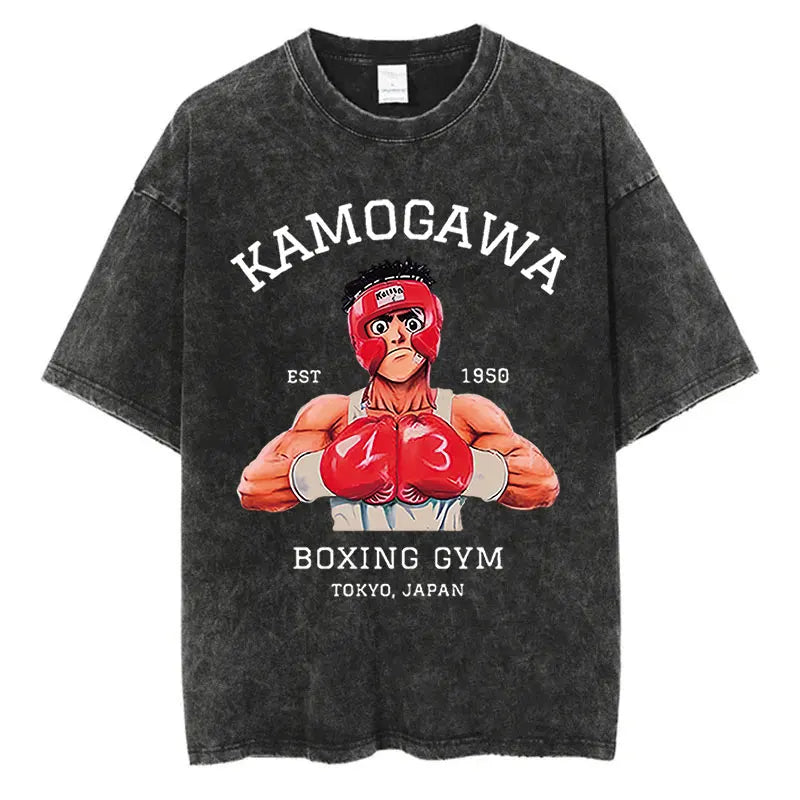 Hajime No Ippo Kamogawa Oversized T-Shirt