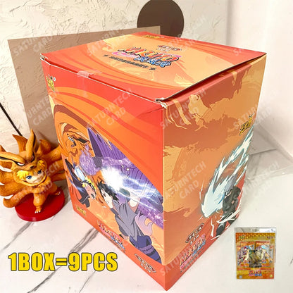 KAYOU Anime Original Naruto Card The Last Gift Box Heaven Earth Rare Sasuke Gaara SE BP SP Collection Cards Children Toy Gifts