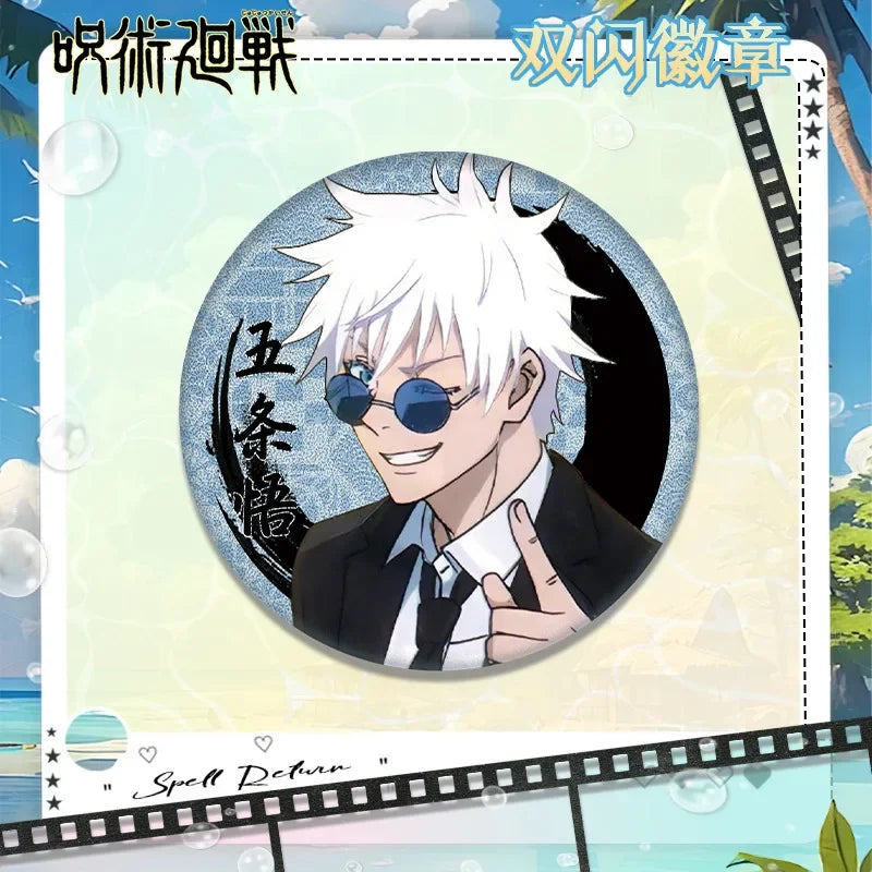 Jujutsu Kaisen Gojo Geto Badge