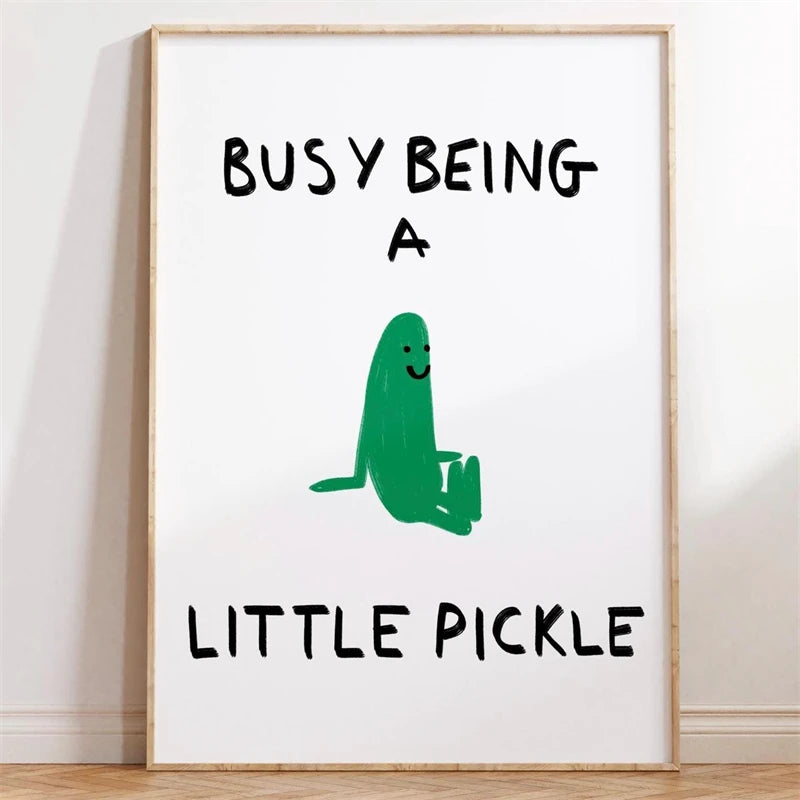 Black and White Humor Poster A Frog Sitting on The Toilet Print Canvas Painting Minimalist Wall Art Picture for Home Decoration