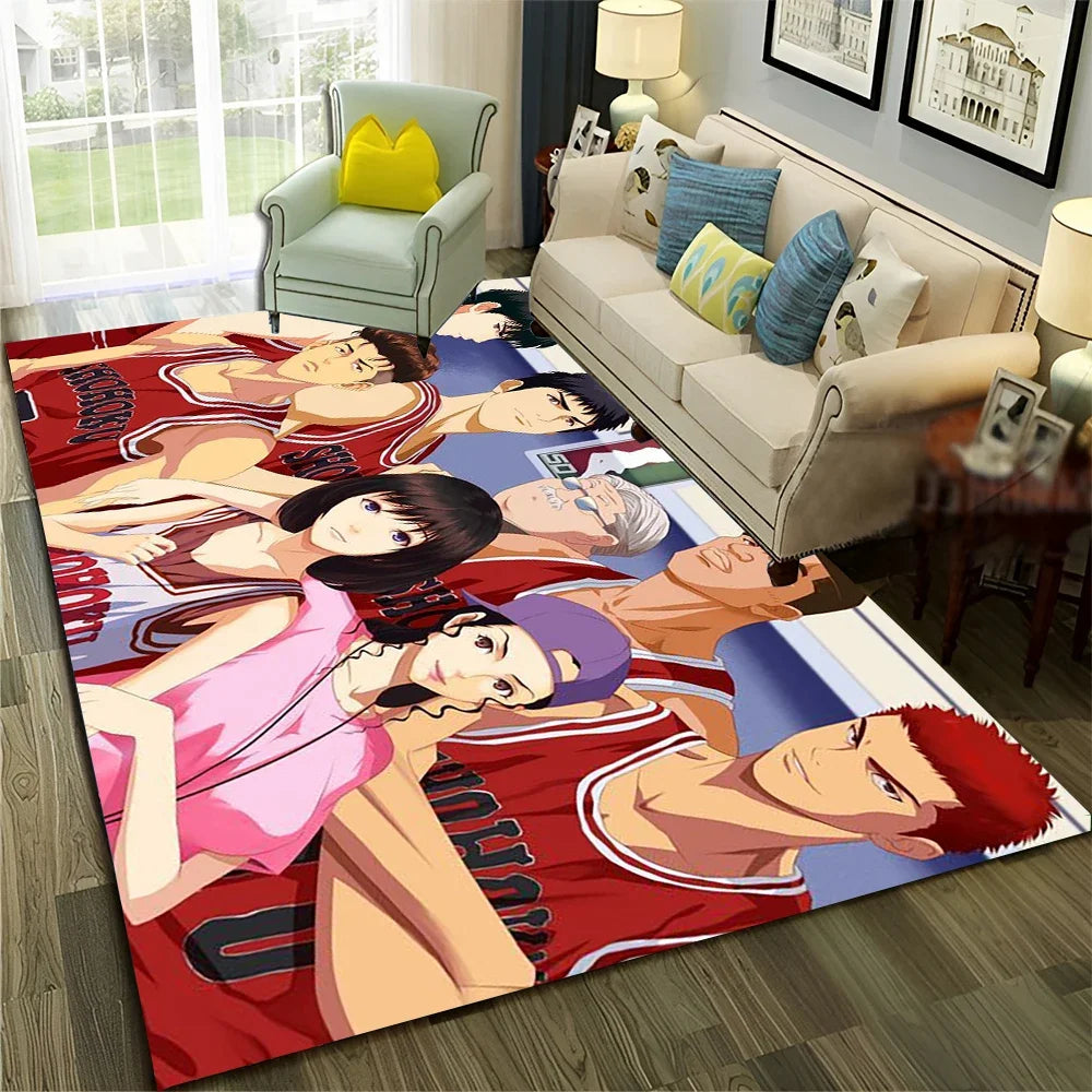 Slam Dunk Basketball Rug