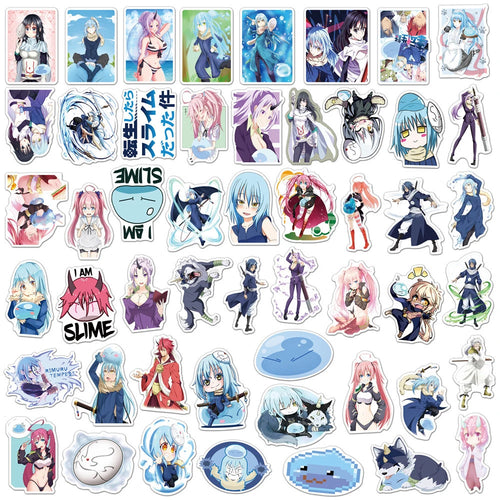 10/30/50pcs That Time I Got Reincarnated as a Slime Anime Stickers
