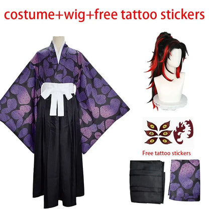 Demon Slayer Kokushibo Role-Play Wig