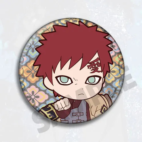 Anime Naruto Badge Pin Brooch Accessories Kakashi Sasuke Itachi Rock Lee Sakura Cosplay Merchandise Collection Gift for Fans
