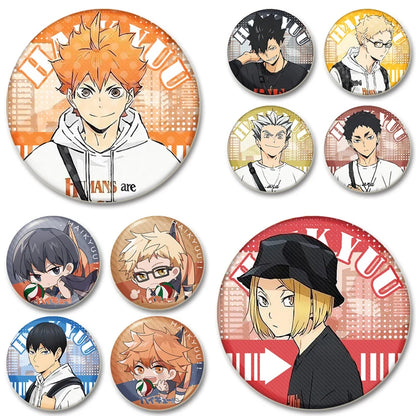 Haikyuu! Karasuno Brooch Pins