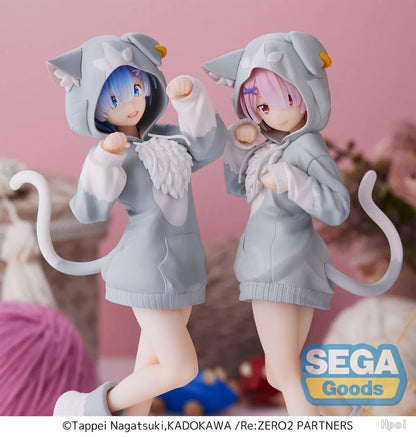 Re:Zero Emilia Cat Figure