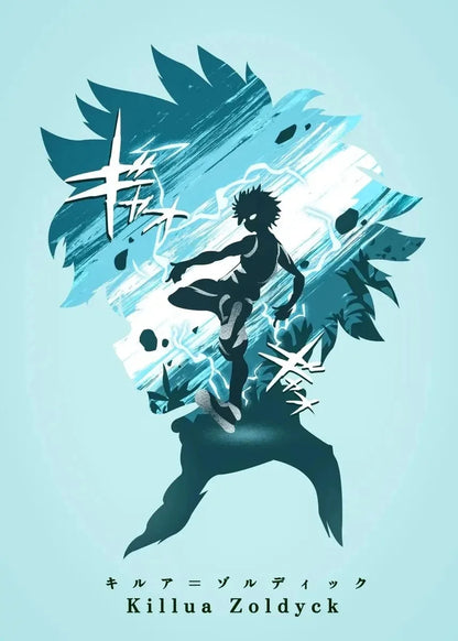 Hunter X Hunter Killua Canvas