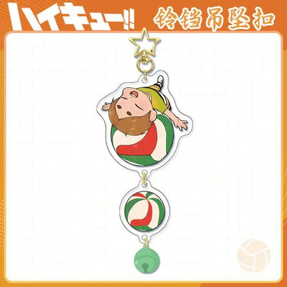 Haikyuu Volleyball Acrylic Keychain
