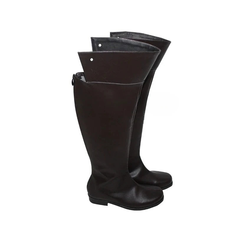 Anime Shoes Attack On Titan Eren Jaeger Custom Cosplay Boots Halloween Costume Accessories Props Made