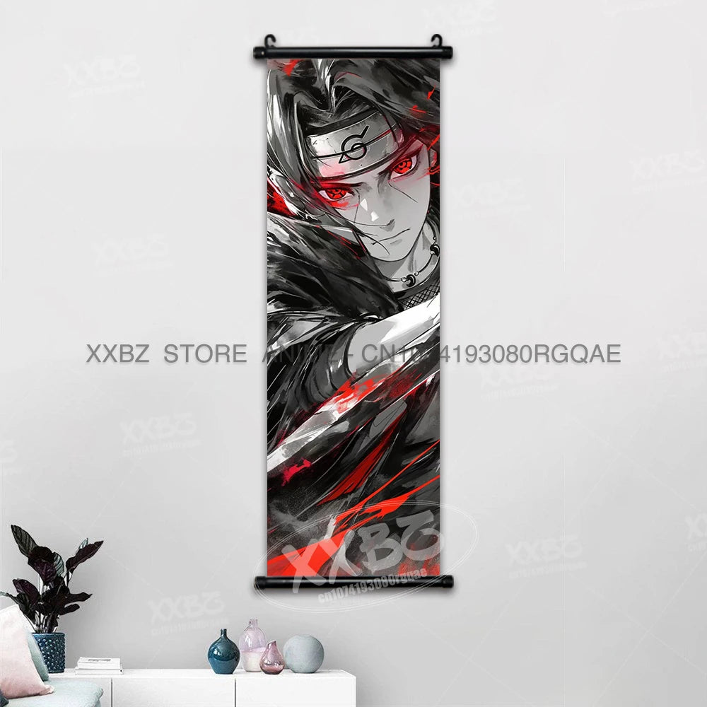 Naruto Hyuga Hinata Canvas Scroll