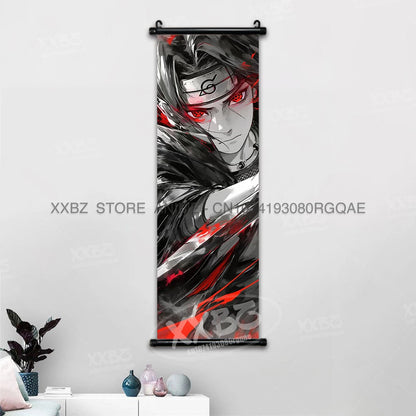 Naruto Hyuga Hinata Canvas Scroll