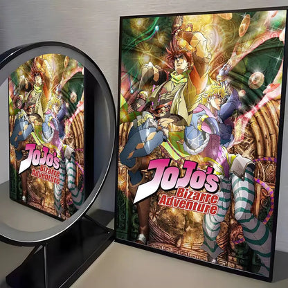 JoJo’s Bizarre Adventure Retro Canvas