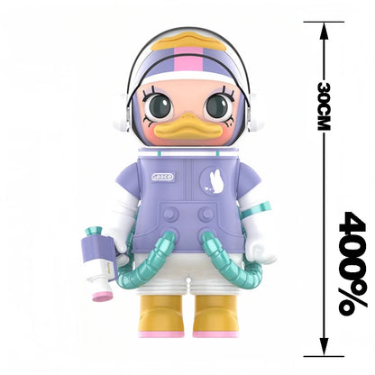 POP MART Giant Space Molly 400% Series Limited Edition Anime Action Figure Decorative Ornament Collectible Christma Gift