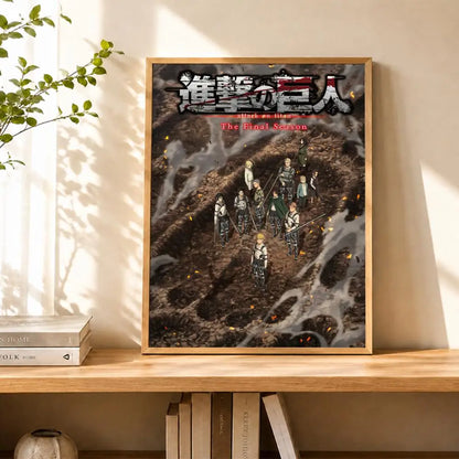 Levi Ackerman Attack On Titan Poster Water Proof Paper Print Room Decor Stickers Art Wall Decor Living Room