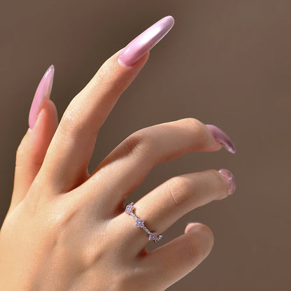 Eternity Moissanite Ring
