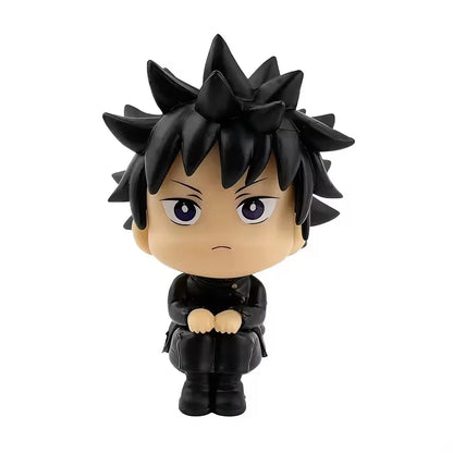 10cm Jujutsu Kaisen Anime FigureYuji Itadori Gojo Satori Fushiguro Megumi Kugisaki Kawaii Toy PVC Model Action Figure Kid Gifts