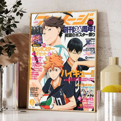 Haikyuu Poster Wall Sticker