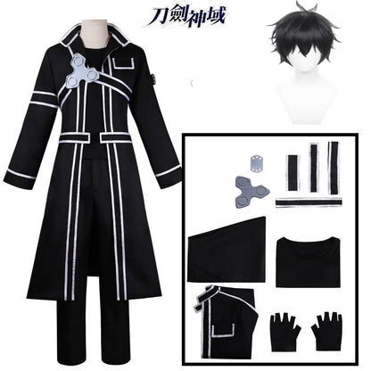 Sword Art Online Kirito Cosplay Suit