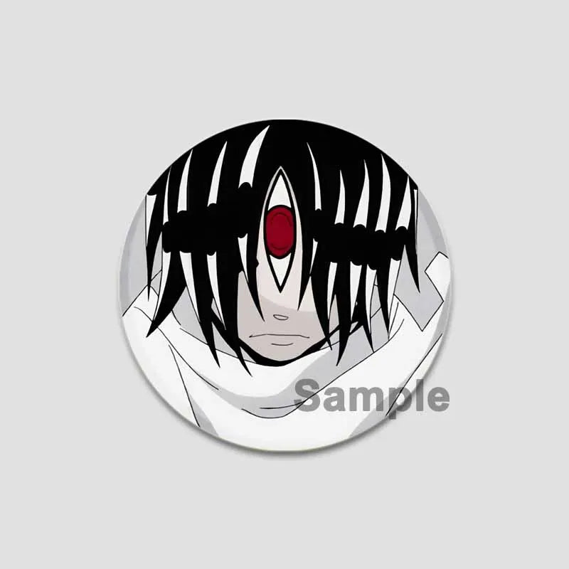 58/44/32mm Anime Soul Eater Round Pins Cartoon Badges