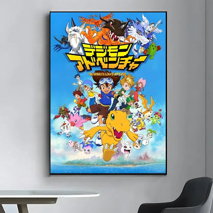 Digimon Poster Wall Art