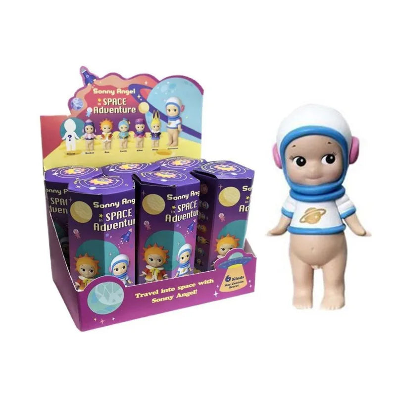 Cute Angel Hippers Blind Box Mystery Box New York Series Mini Anime Figurines Dolls  Christmas and Birthday Gifts