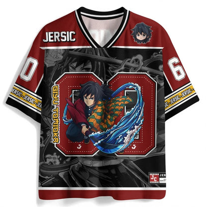 Demon Slayer Number Jersey T-Shirt