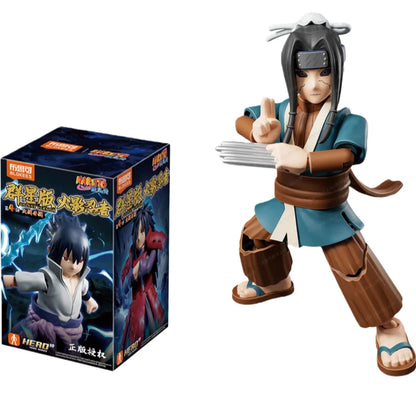BLOKEES Building Block Man NARUTO Many Stars Edition 4nd Uchiha Sasuke Assembly Model Desktop Decoration Collect Gifts