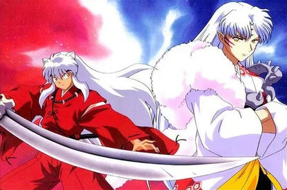 Inuyasha Sesshomaru Canvas Poster