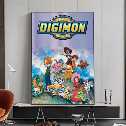 Digimon Poster Wall Art