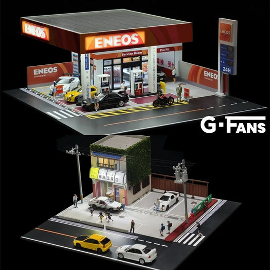 Initial D Tofu Store Diorama
