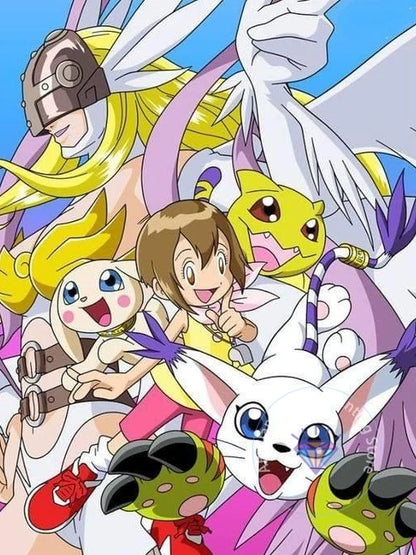 Digimon Agumon Diamond Painting